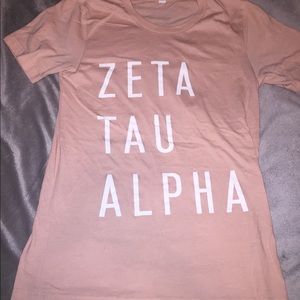 ZTA peach shirt